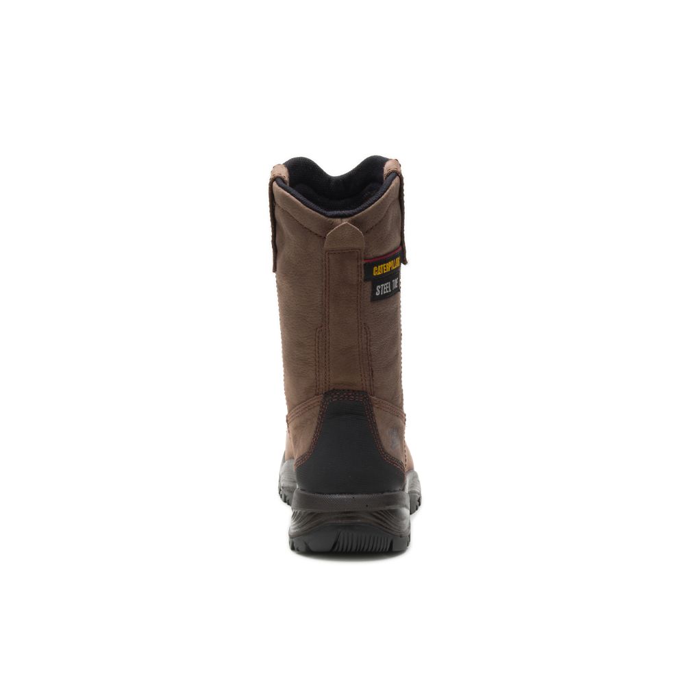 Botas Seguridad Caterpillar Spur Steel Puntera Hombre Marrom | MX2969BC