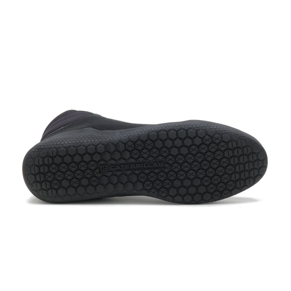 Tenis Caterpillar CODE Hex Hi Hombre Negros | MX2699AP