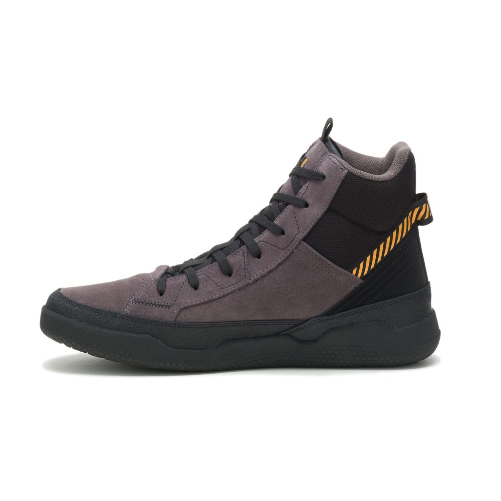 Tenis Caterpillar CODE Hex Hi Utility Hombre Morados | MX2669FM