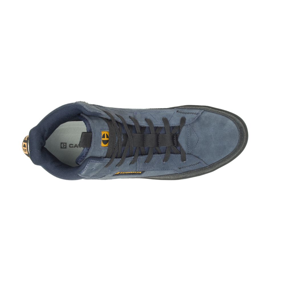 Tenis Caterpillar CODE Hex Hi Utility Mujer Azul Marino | MX2432BC