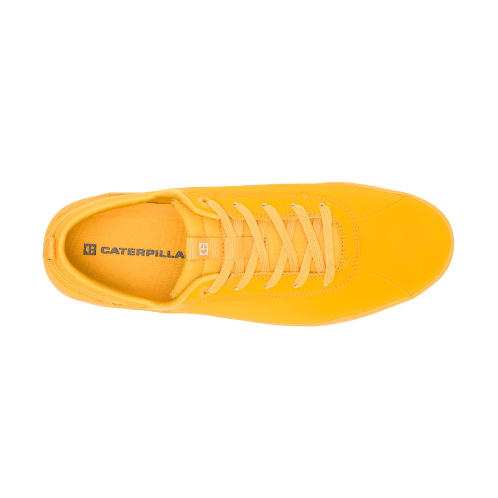 Tenis Caterpillar CODE Hex Hombre Amarillos | MX2686VD