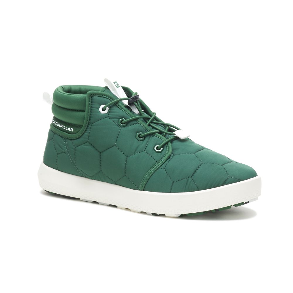 Tenis Caterpillar CODE Scout Mid Hombre Verdes | MX2694HK