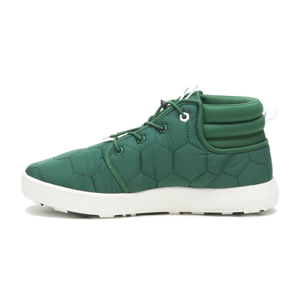 Tenis Caterpillar CODE Scout Mid Hombre Verdes | MX2694HK