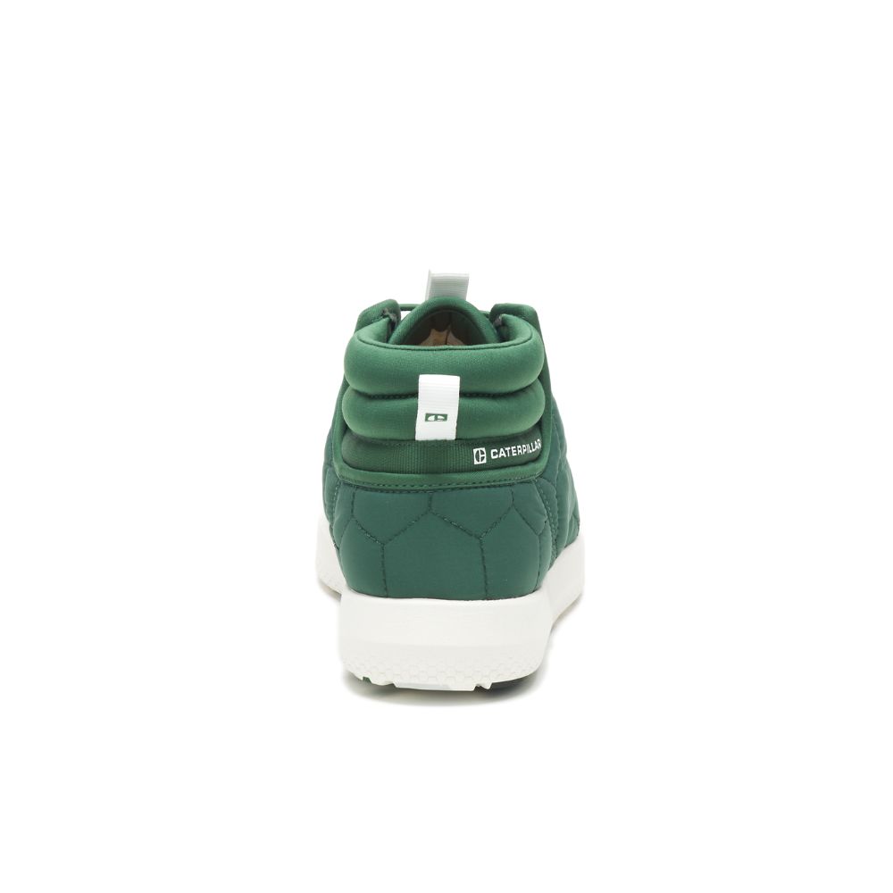 Tenis Caterpillar CODE Scout Mid Hombre Verdes | MX2694HK