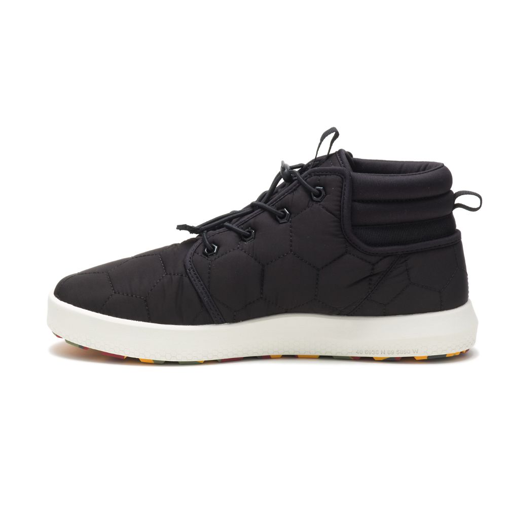 Tenis Caterpillar CODE Scout Mid Hombre Negros | MX2697DN