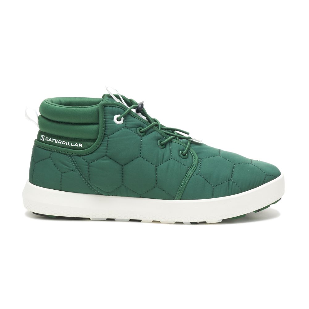 Tenis Caterpillar CODE Scout Mid Mujer Verdes | MX2472PQ