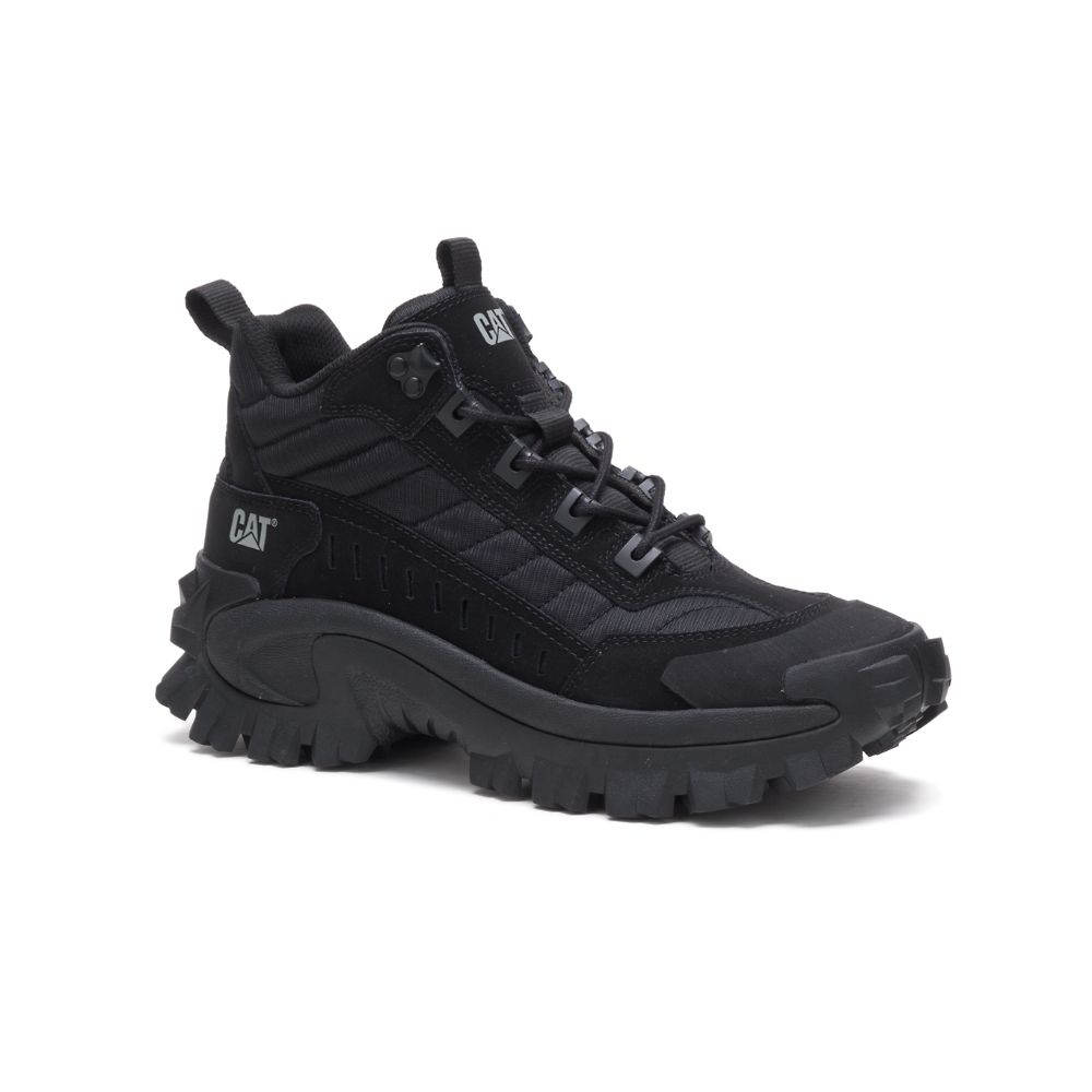 Tenis Caterpillar Intruder Mid Hombre Negros | MX2646AP