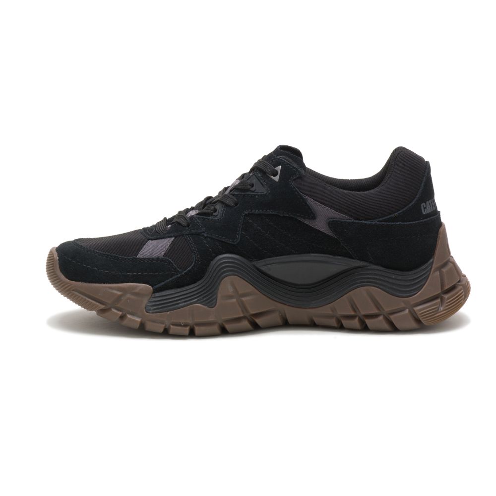 Tenis Caterpillar Vapor Hombre Negros | MX2674OR