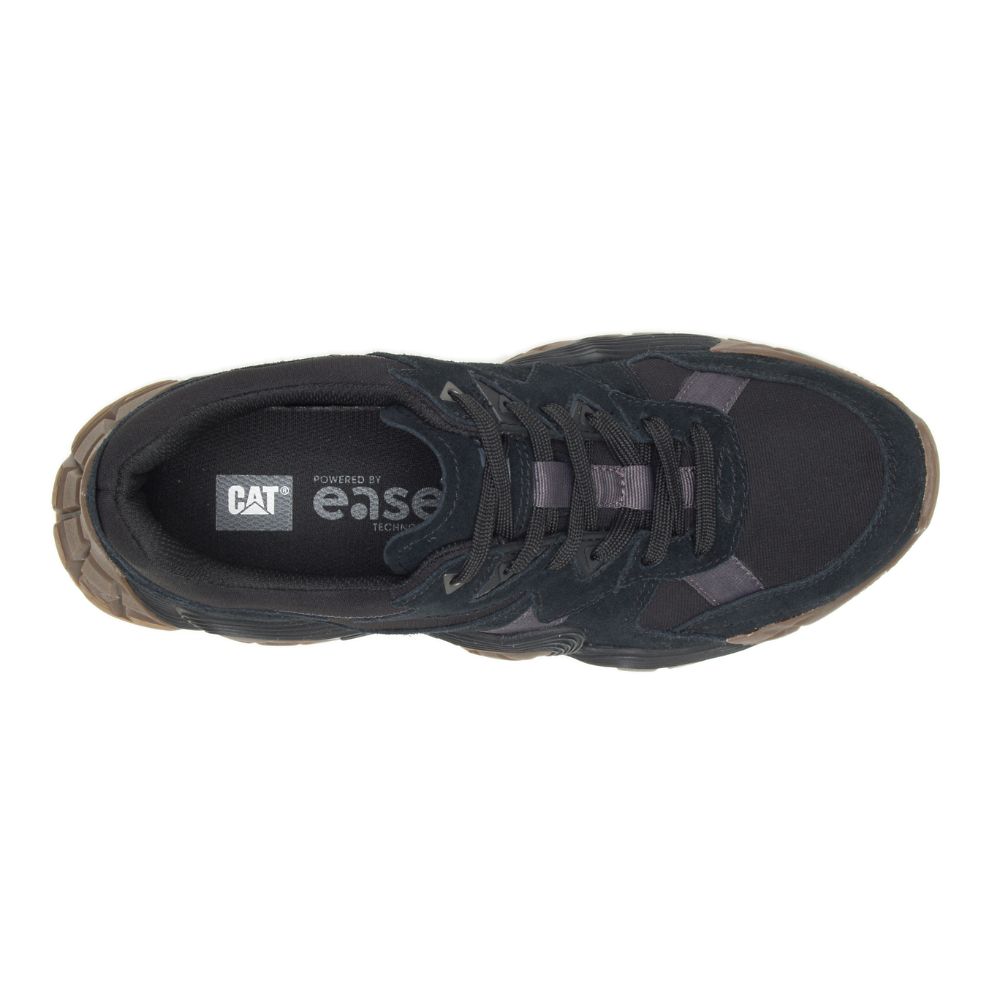 Tenis Caterpillar Vapor Hombre Negros | MX2674OR