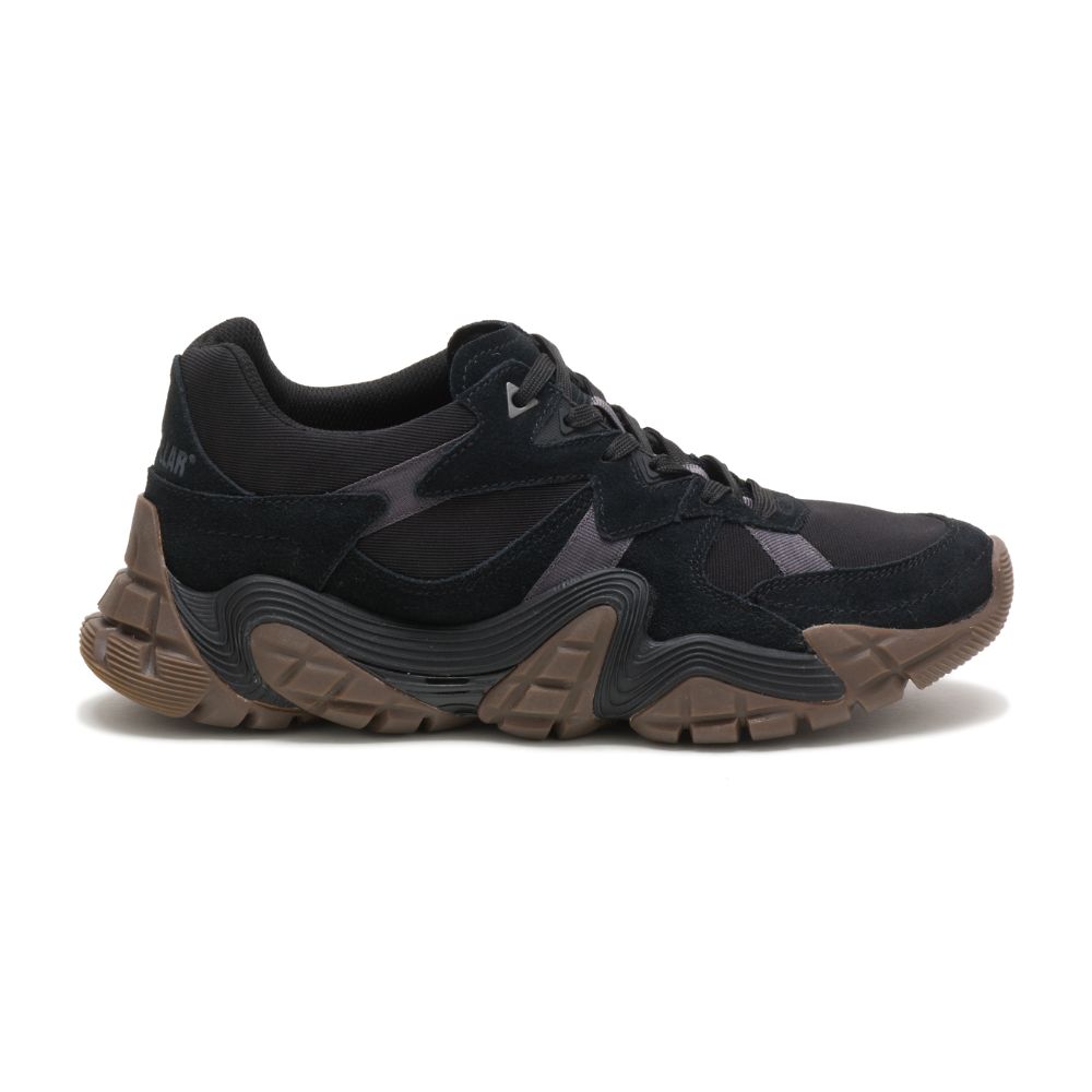 Tenis Caterpillar Vapor Hombre Negros | MX2674OR