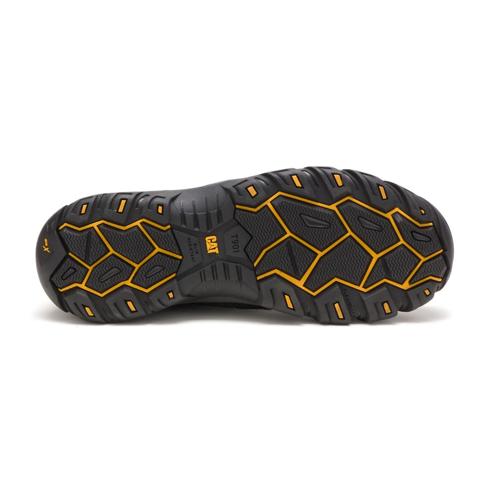 Tenis Para Caminar Caterpillar Argon Composite Puntera Hombre Negros | MX2635RW