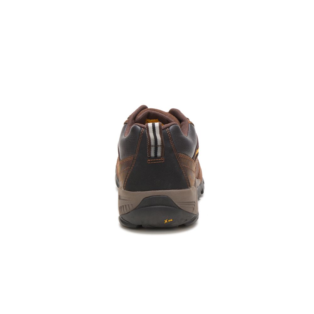 Tenis Para Caminar Caterpillar Argon Composite Puntera Hombre Cafes | MX2636EX