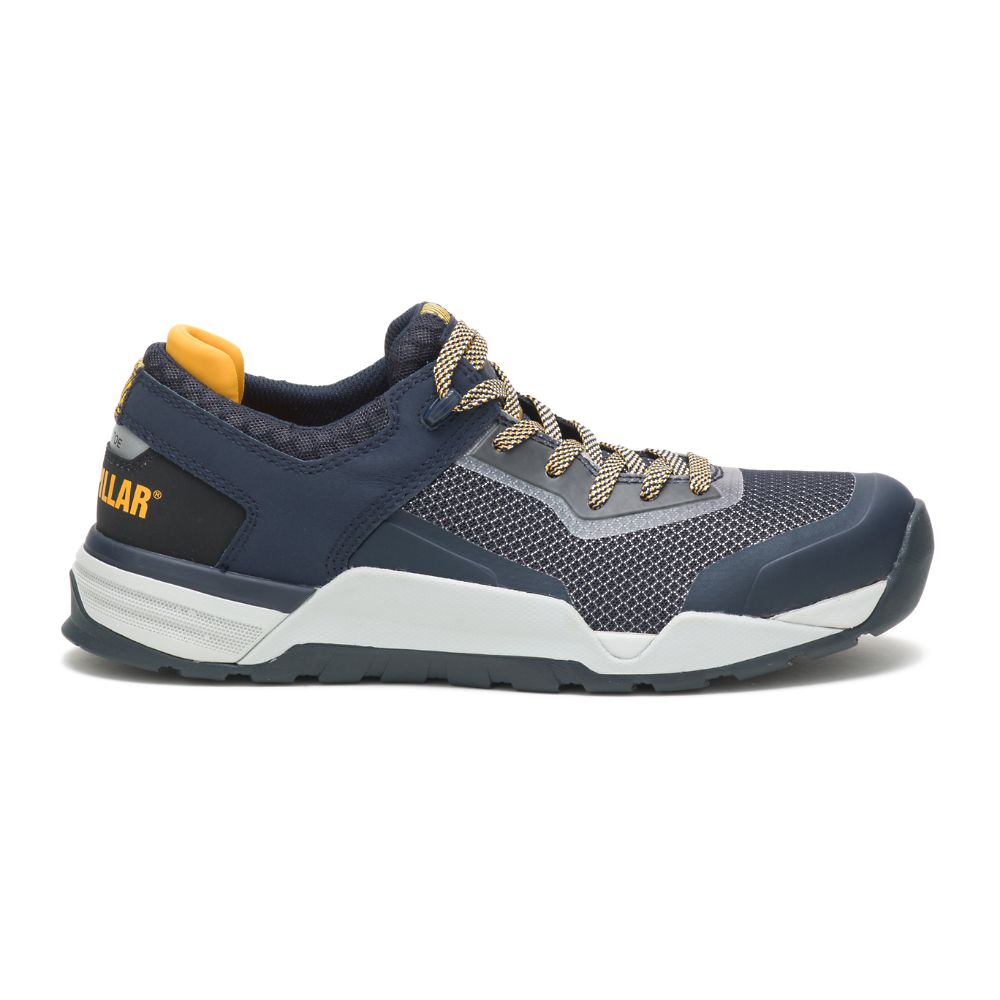 Tenis Para Caminar Caterpillar Bolt Alloy Puntera Hombre Grises | MX2623HK