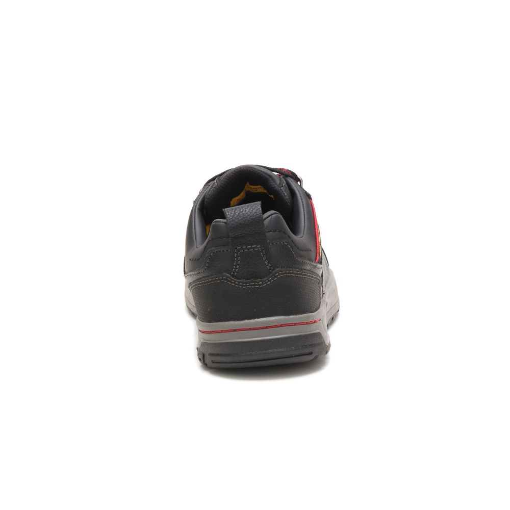 Tenis Para Caminar Caterpillar Brode Steel Puntera Hombre Negros | MX2639MA