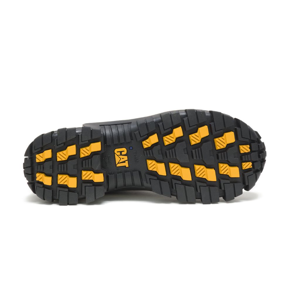 Tenis Para Caminar Caterpillar Invader Steel Puntera Hombre Grises | MX2619LH