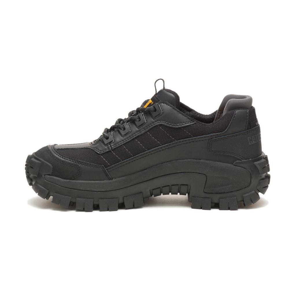 Tenis Para Caminar Caterpillar Invader Steel Puntera Hombre Negros | MX2622HK