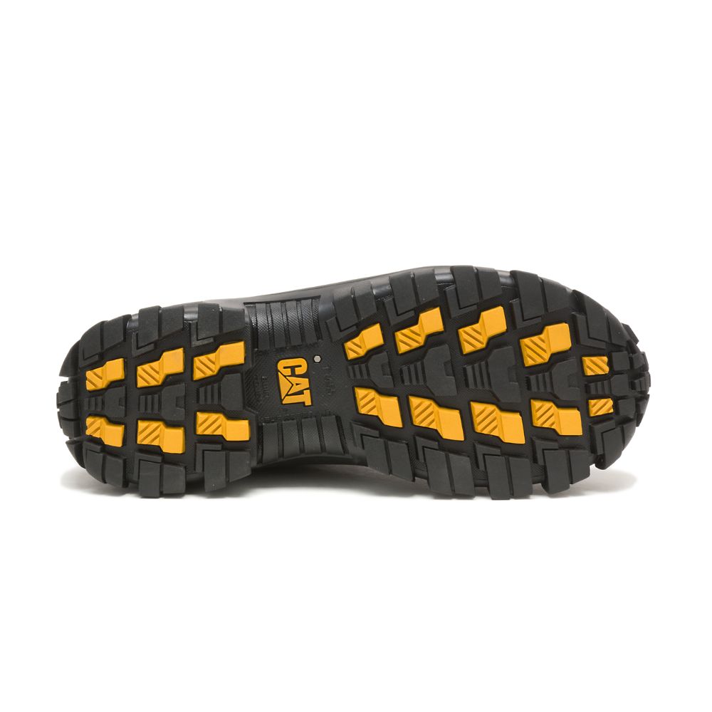 Tenis Para Caminar Caterpillar Invader Steel Puntera Hombre Negros | MX2622HK