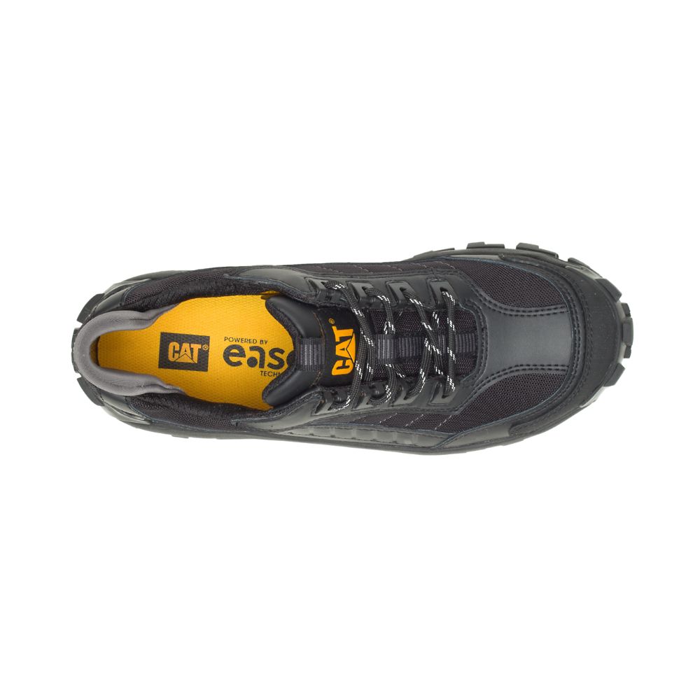 Tenis Para Caminar Caterpillar Invader Steel Puntera Hombre Negros | MX2622HK