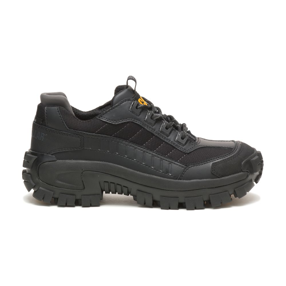 Tenis Para Caminar Caterpillar Invader Steel Puntera Hombre Negros | MX2622HK