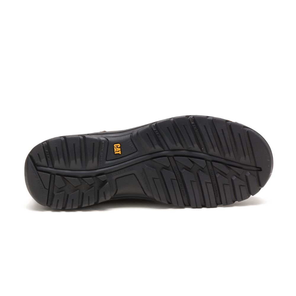 Tenis Para Caminar Caterpillar Outline Steel Puntera Hombre Marrom | MX2627SO