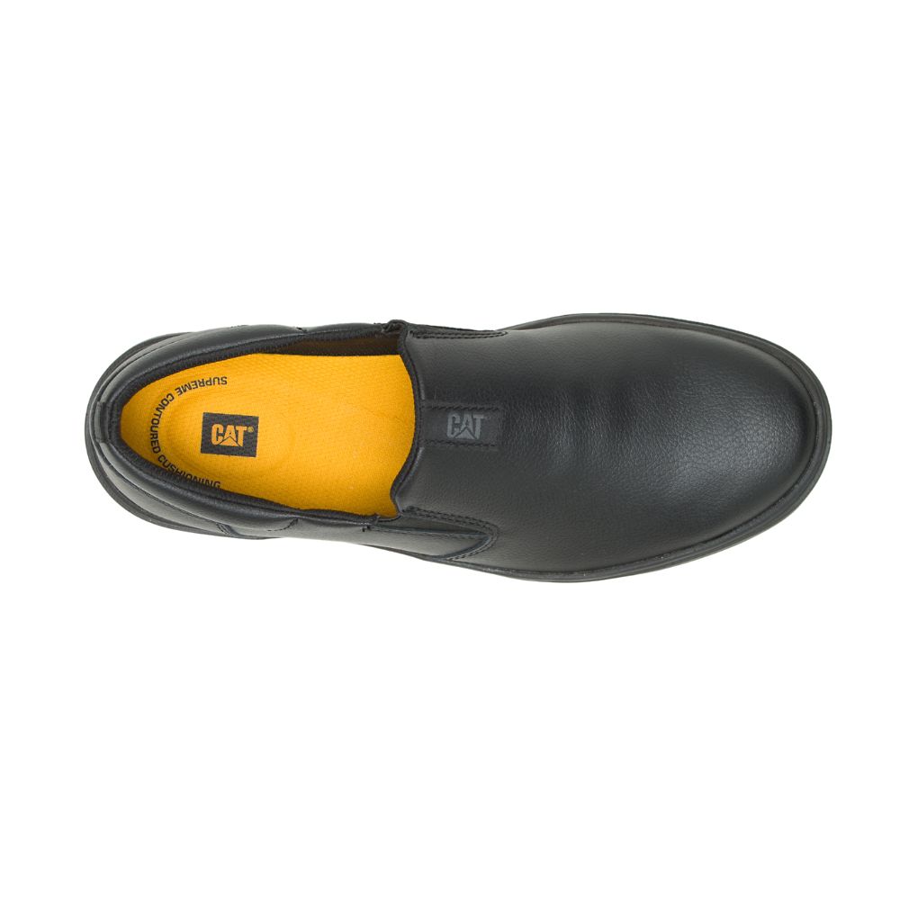 Tenis Para Caminar Caterpillar ProRush SR+ Hombre Negros | MX2643FM