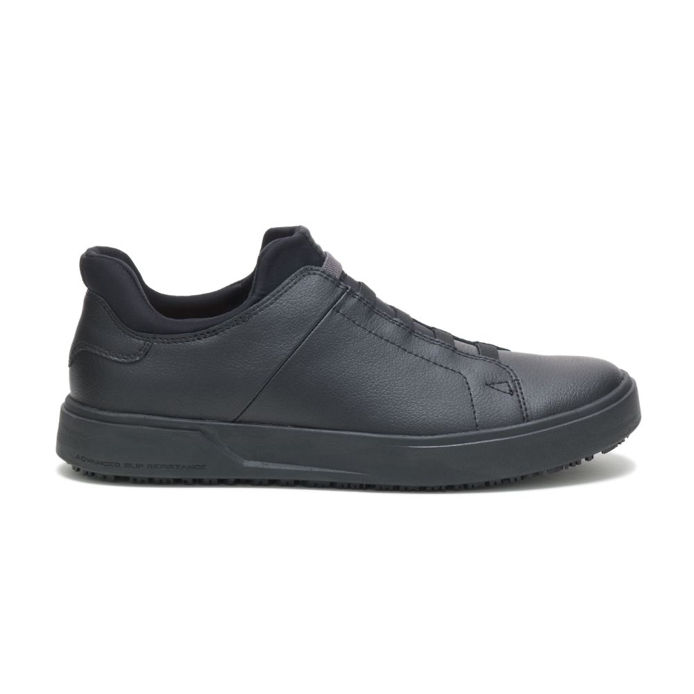 Tenis Para Caminar Caterpillar ProRush SR+ Stretch Hombre Negros | MX2645SO