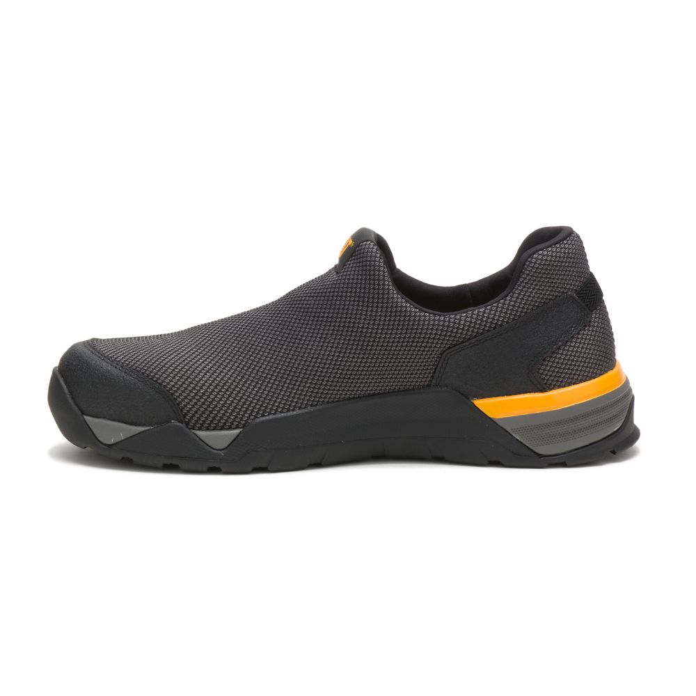 Tenis Para Caminar Caterpillar Sprint Moc Alloy Puntera Hombre Negros | MX2628AP