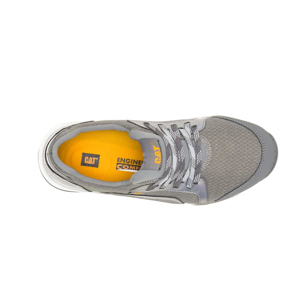 Tenis Para Caminar Caterpillar Sprint Textil Alloy Puntera Mujer Grises | MX2416FM