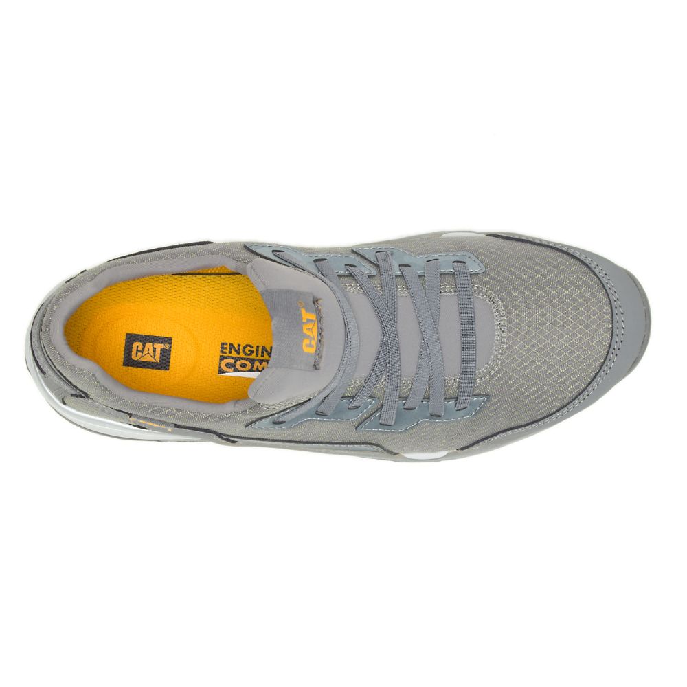 Tenis Para Caminar Caterpillar Sprint Textil Alloy Puntera Hombre Grises | MX2629PQ