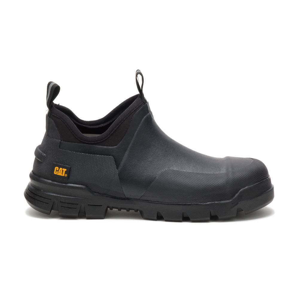 Tenis Para Caminar Caterpillar Stormers Steel Puntera Mujer Negros | MX2417DN