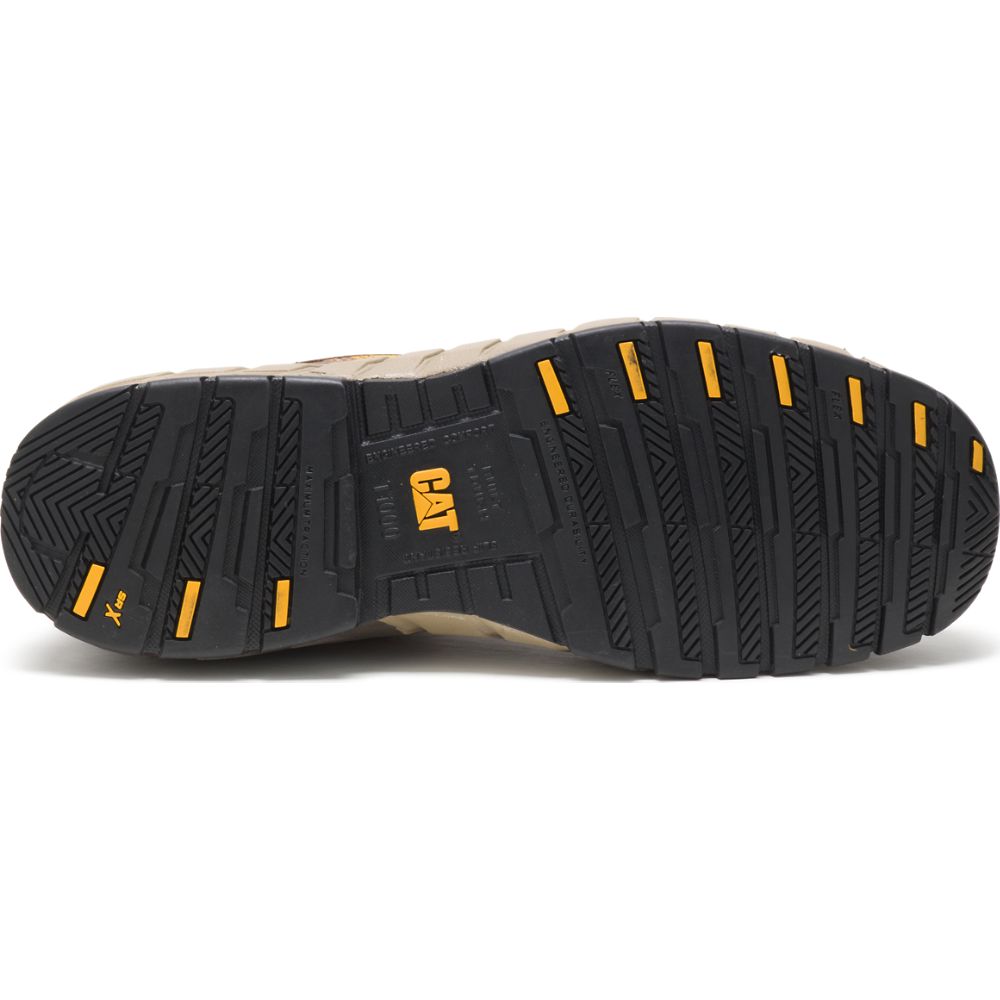 Tenis Para Caminar Caterpillar Streamline Cuero Composite Puntera Hombre Marrom | MX2632UT