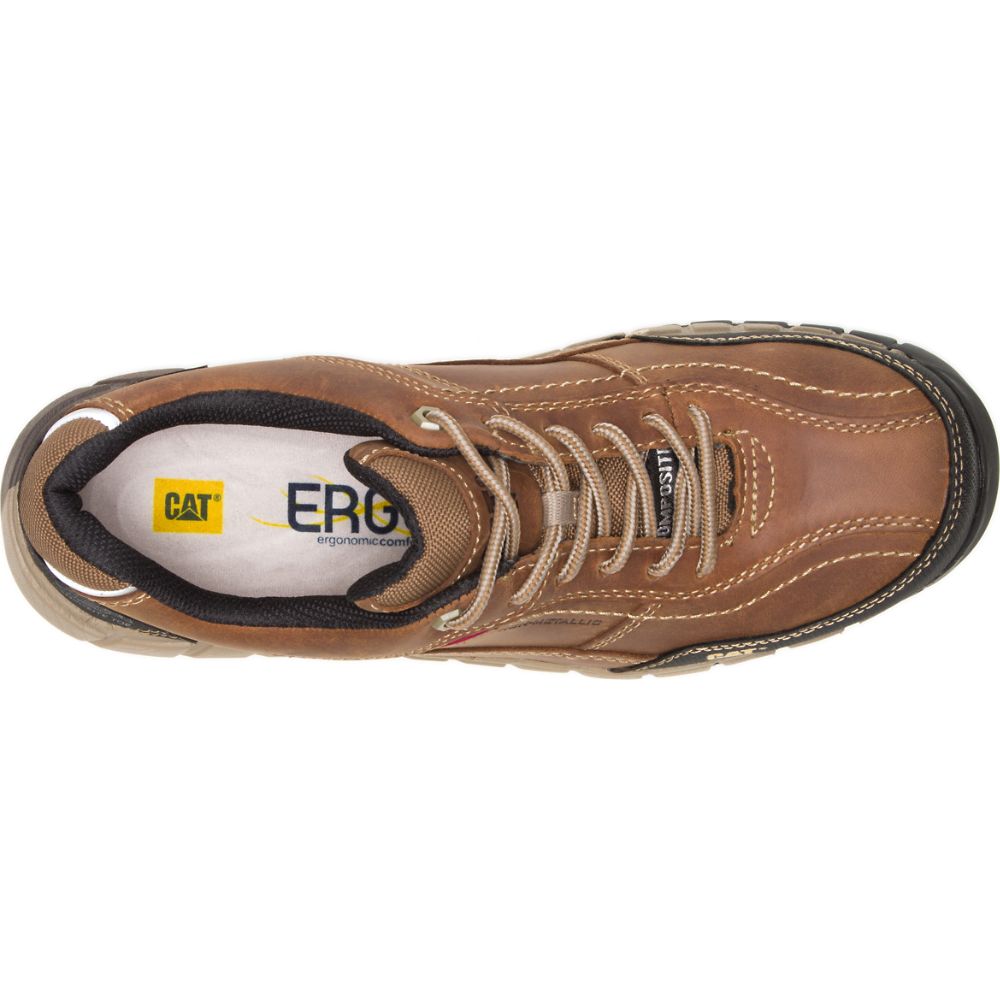 Tenis Para Caminar Caterpillar Streamline Cuero Composite Puntera Hombre Marrom | MX2632UT