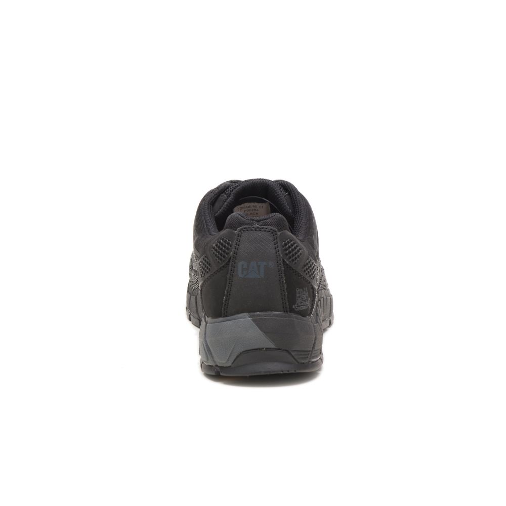 Tenis Para Caminar Caterpillar Streamline Composite Puntera Hombre Negros | MX2642GL