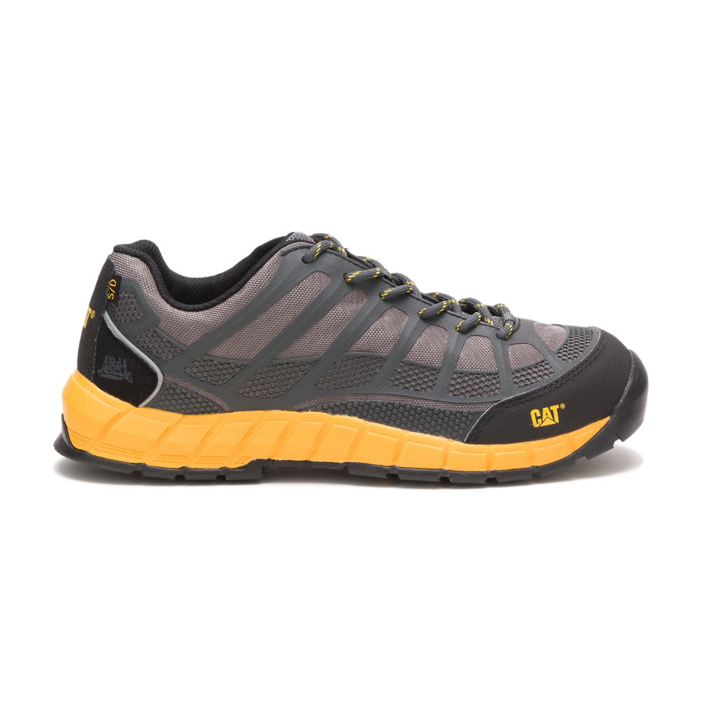 Zapatos De Trabajo Caterpillar Streamline Composite Puntera Hombre Grises | MX2601AP