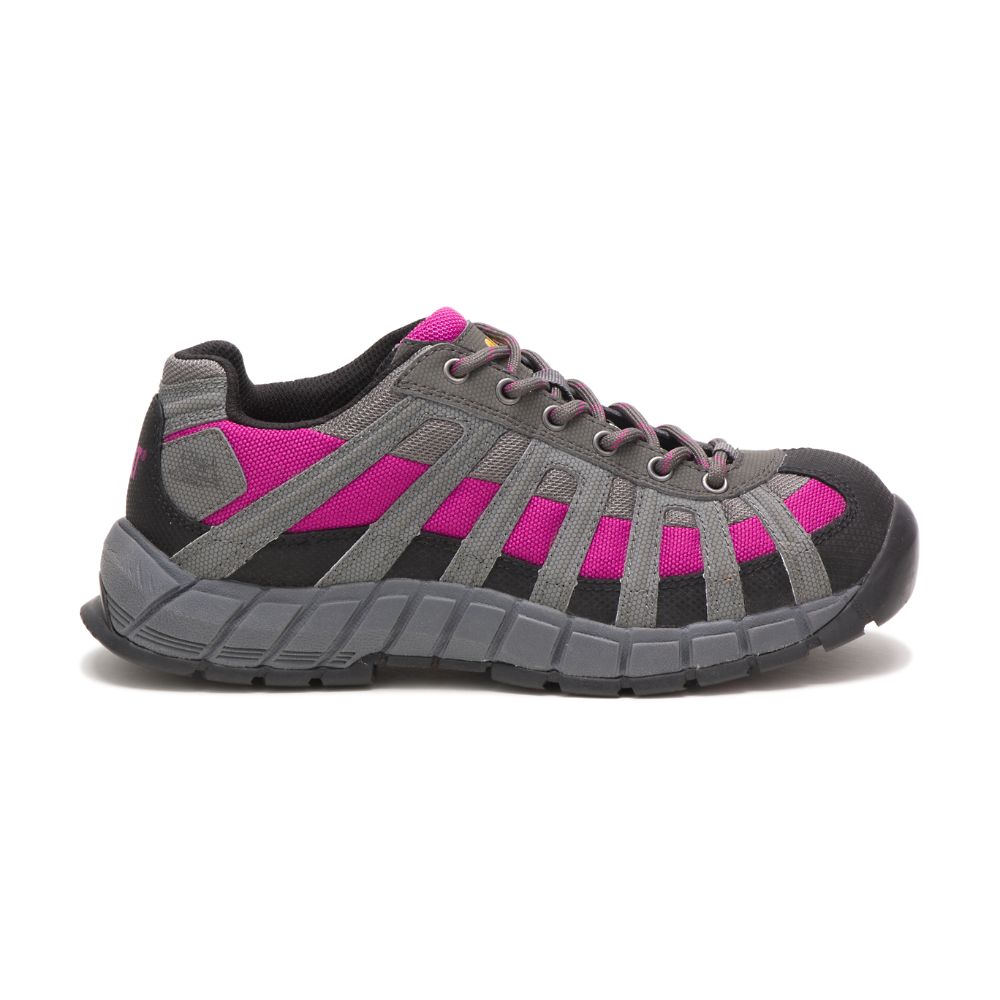 Zapatos De Trabajo Caterpillar Switch Steel Puntera Mujer Rosas | MX2409XF