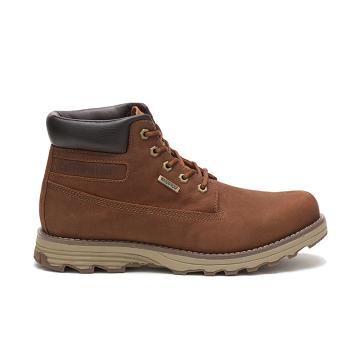 Botas De Trabajo Caterpillar Founder Impermeables Thinsulate™ Hombre Cafes | MX2816OR