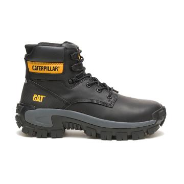 Botas De Trabajo Caterpillar Invader Hi Steel Puntera Hombre Negros | MX2743AP