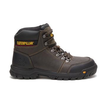 Botas De Trabajo Caterpillar Outline Steel Puntera Hombre Grises | MX2780QZ