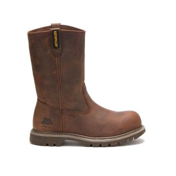 Botas De Trabajo Caterpillar Revolver Steel Puntera Mujer Marrom | MX2521DN