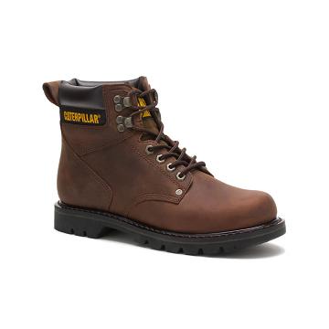 Botas De Trabajo Caterpillar Second Shift Hombre Marrom | MX2745OR