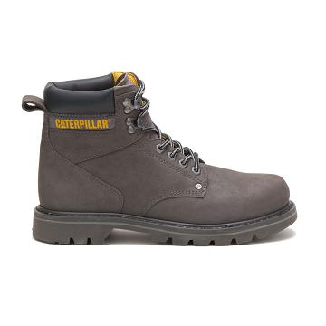 Botas De Trabajo Caterpillar Second Shift Hombre Grises | MX2749TV