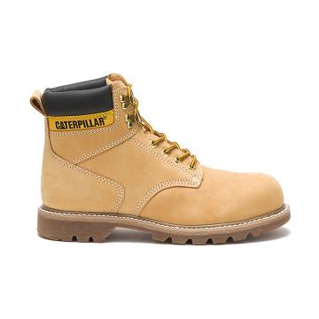 Botas De Trabajo Caterpillar Second Shift Steel Puntera Hombre Marrom | MX2755NB