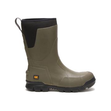 Botas De Trabajo Caterpillar Stormers 11" Steel Puntera Mujer Verde Oliva | MX2518HK