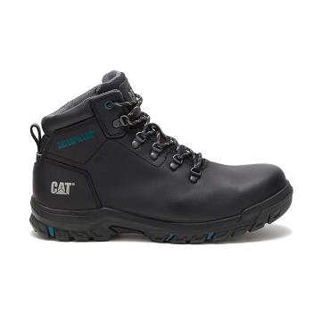 Botas Impermeables Caterpillar Mae Steel Puntera Impermeables Mujer Negros | MX2542KI