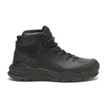 Botas Impermeables Caterpillar Provoke Mid Impermeables Hombre Negros | MX2839DN