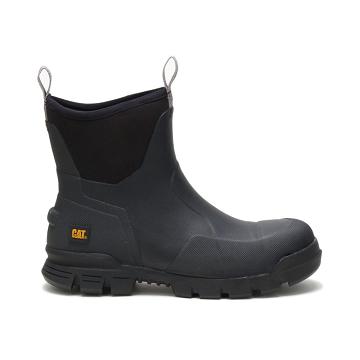 Botas Impermeables Caterpillar Stormers 6" Mujer Negros | MX2529TV