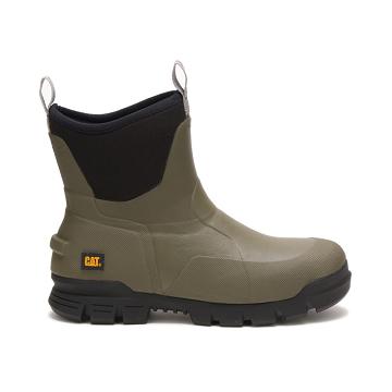 Botas Impermeables Caterpillar Stormers 6" Mujer Verde Oliva | MX2530RW