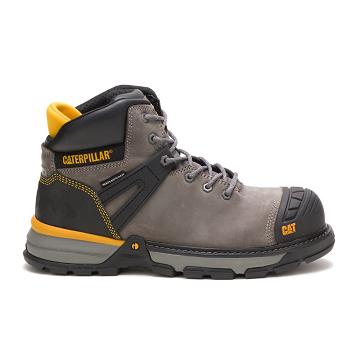 Botas Seguridad Caterpillar Excavator Superlite Impermeables Carbon Composite Puntera Hombre Grises | MX2912AP