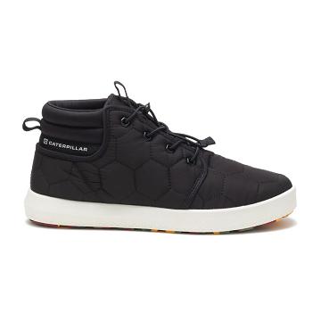 Tenis Caterpillar CODE Scout Mid Hombre Negros | MX2697DN