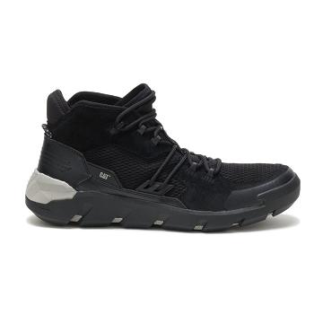 Tenis Caterpillar Crail Mid Hombre Negros | MX2708WY